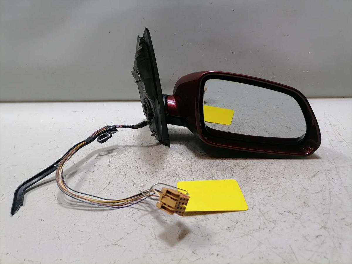 VW Polo 9N3 original Au&szlig;enspiegel rechts elektrisch verstellbar beheizt LC3R Winterred Bj.2005